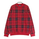 PEARLY GATES パーリーゲイツ ニットセーター レッド系 2 【中古】ゴルフウェア レディース