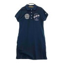 PEARLY GATES パーリーゲイツ ワンピース ネイビー系 0 【中古】ゴルフウェア レディース