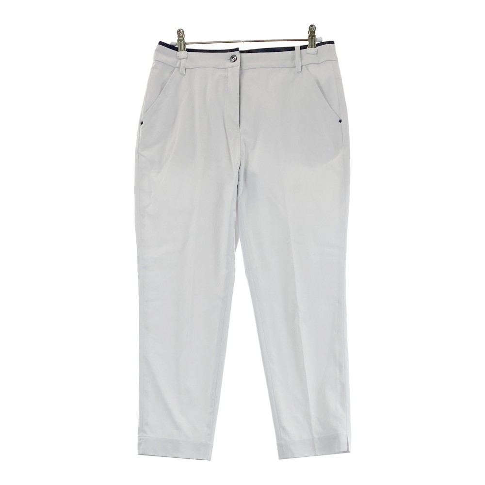 ADABAT アダバット クロップドパンツ グレー系 38 【中古】ゴルフウェア レディース