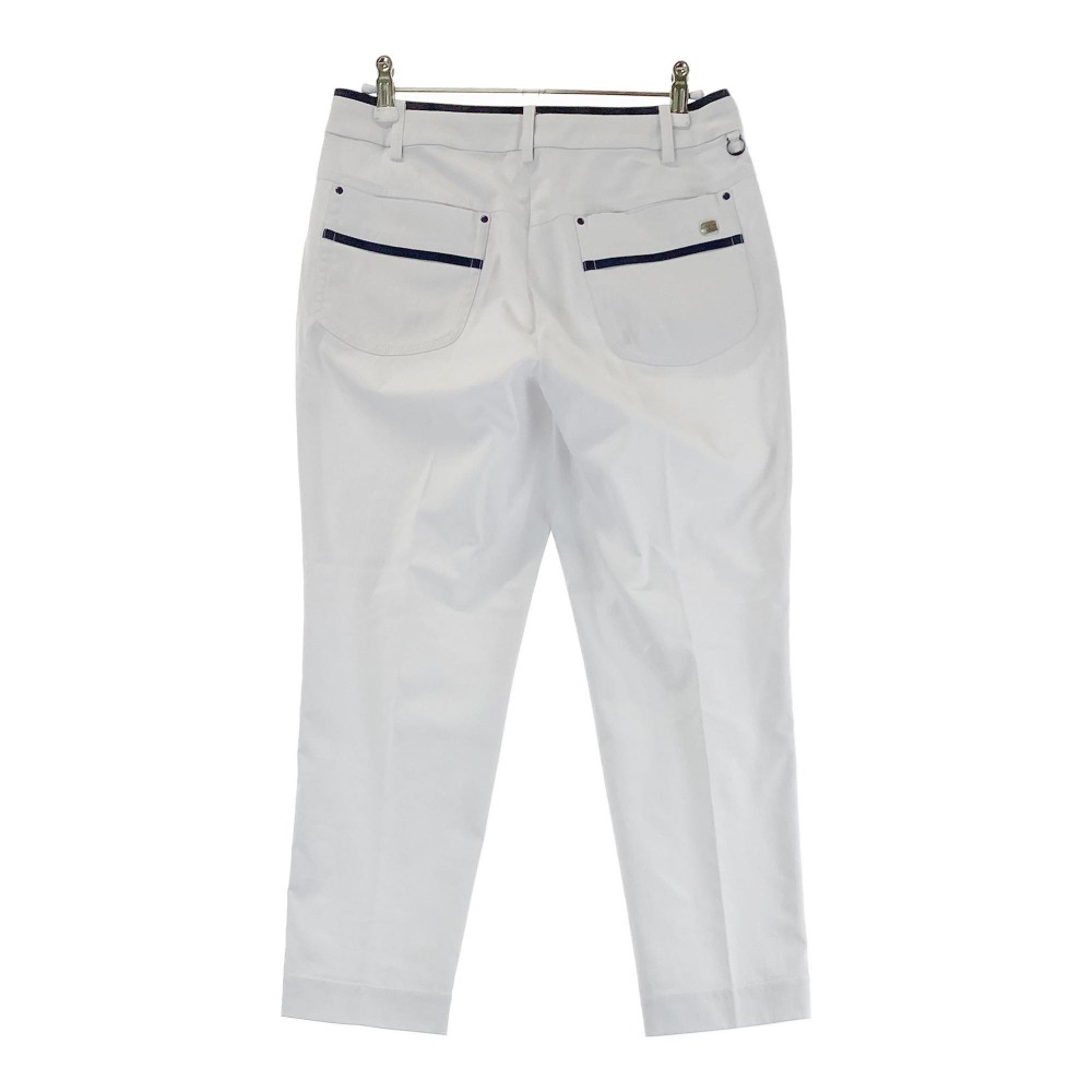 ADABAT アダバット クロップドパンツ グレー系 38 【中古】ゴルフウェア レディース