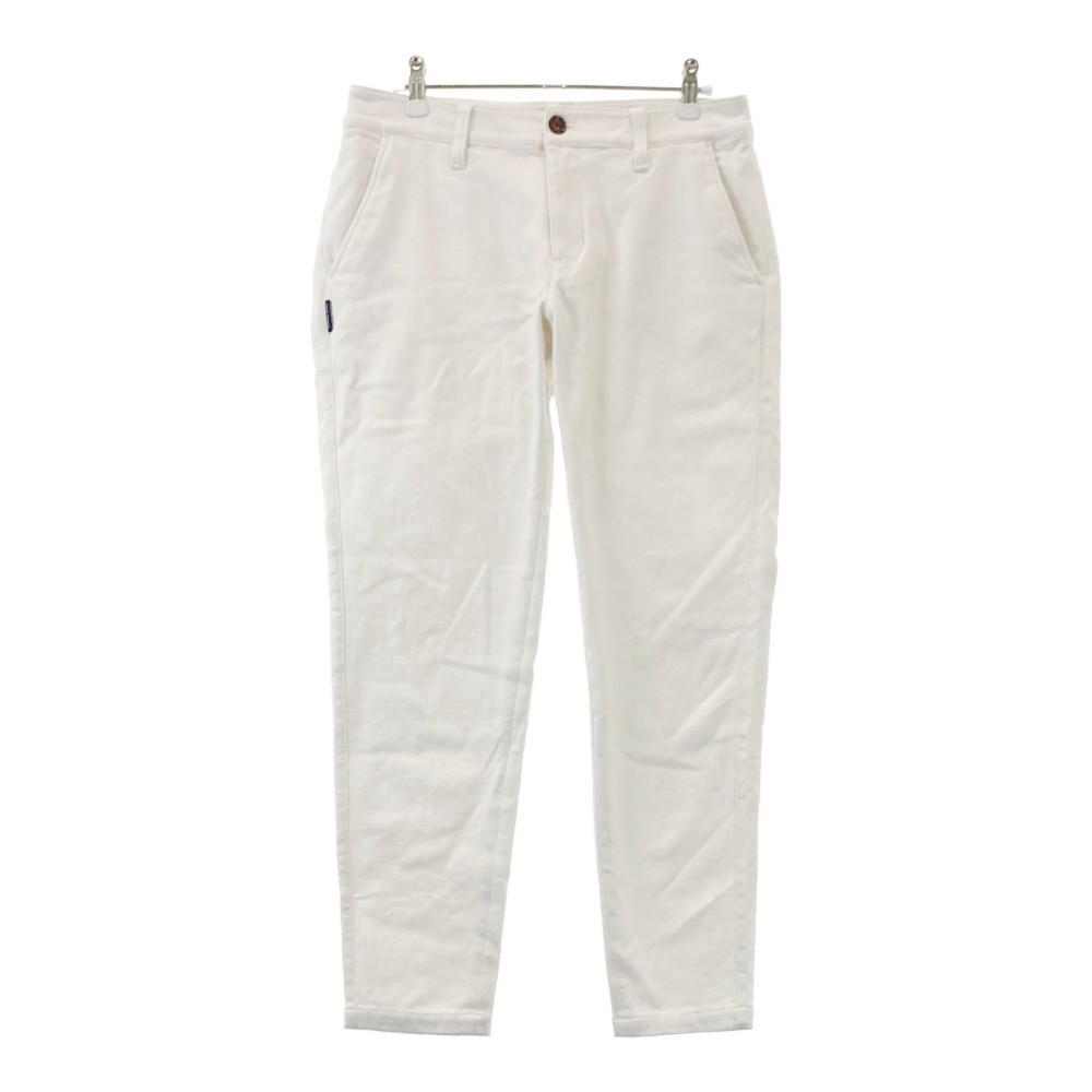 JACK BUNNY ジャックバニー ストレッチパンツ ホワイト系 1 【中古】ゴルフウェア レディース
