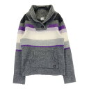 MUNSING WEAR マンシングウェア 襟付 ニットセーター グレー系 M 【中古】ゴルフウェア レディース