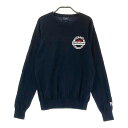 PEARLY GATES パーリーゲイツ ニットセーター ネイビー系 1 【中古】ゴルフウェア レディース