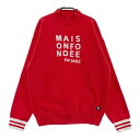 LE COQ GOLF ルコックゴルフ ハイネック ニットセーター レッド系 LL 【中古】ゴルフウェア レディース