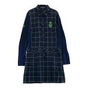 23区GOLF ニジュウサンクゴルフ ワンピース ネイビー系 S-M 【中古】ゴルフウェア レディース