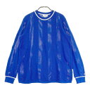 MUNSING WEAR マンシングウェア 長袖 ニットセーター ブルー系 M 【中古】ゴルフウェア レディース