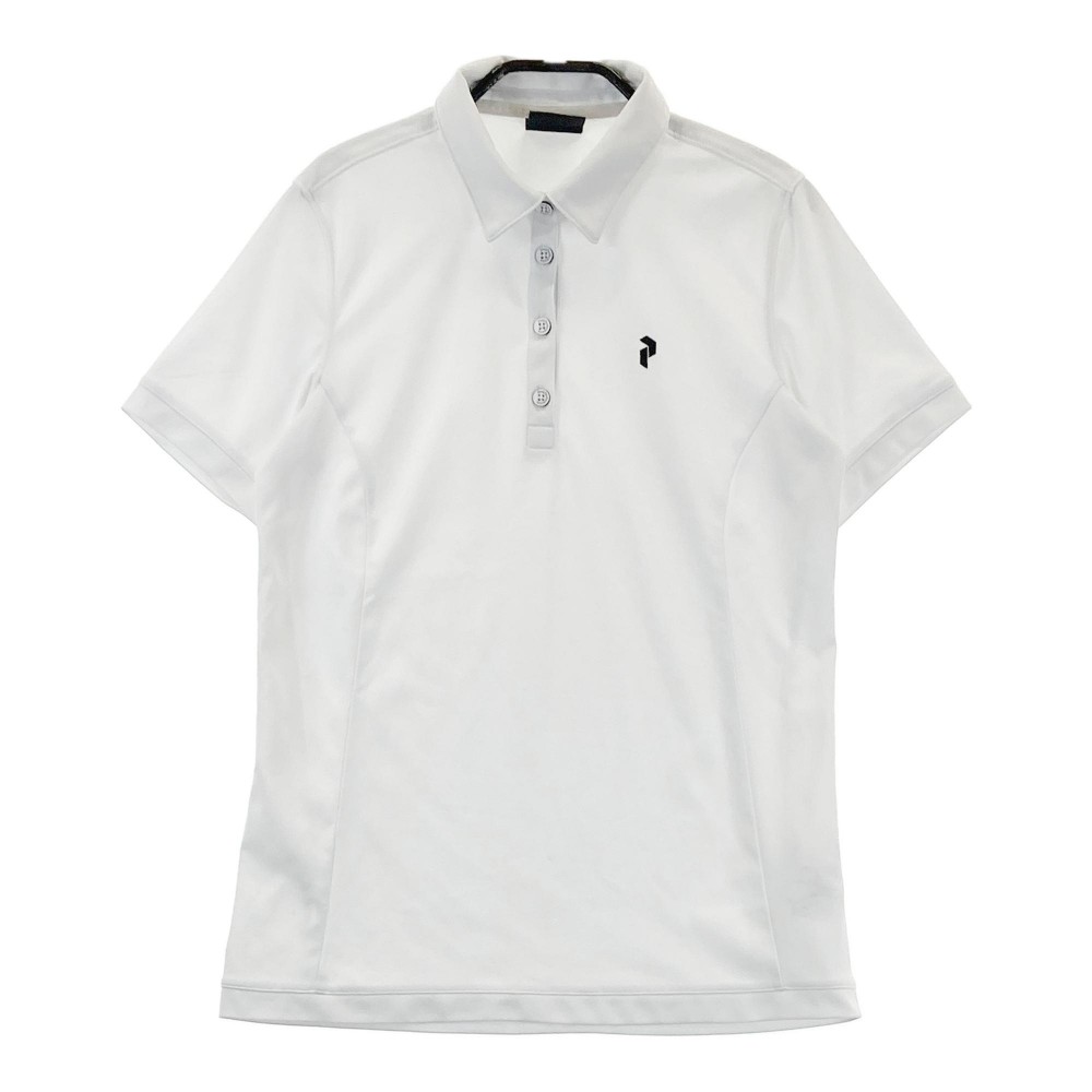 PEAKPERFORMANCE ピークパフォーマンス 半袖ポロシャツ ホワイト系 S 【中古】ゴルフウェア レディース