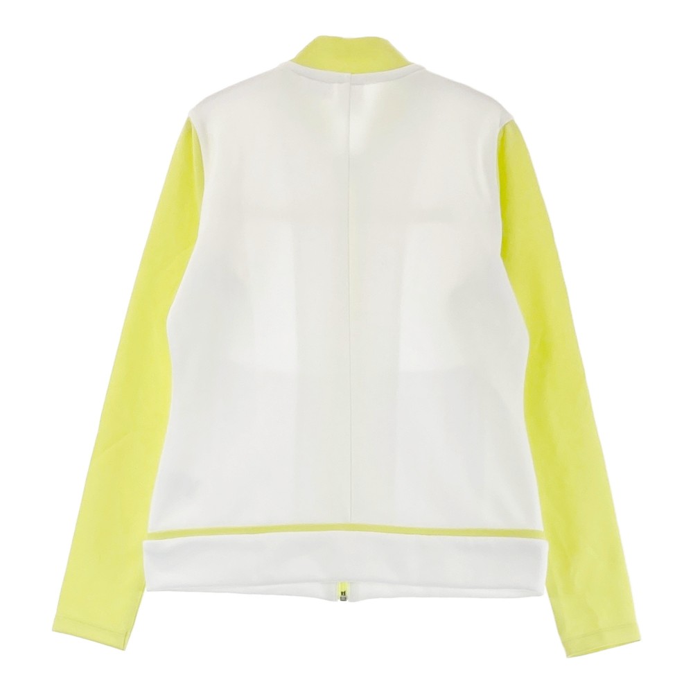 DESCENTE GOLF デサントゴルフ ジップジャケット グリーン系 S 【中古】ゴルフウェア レディース