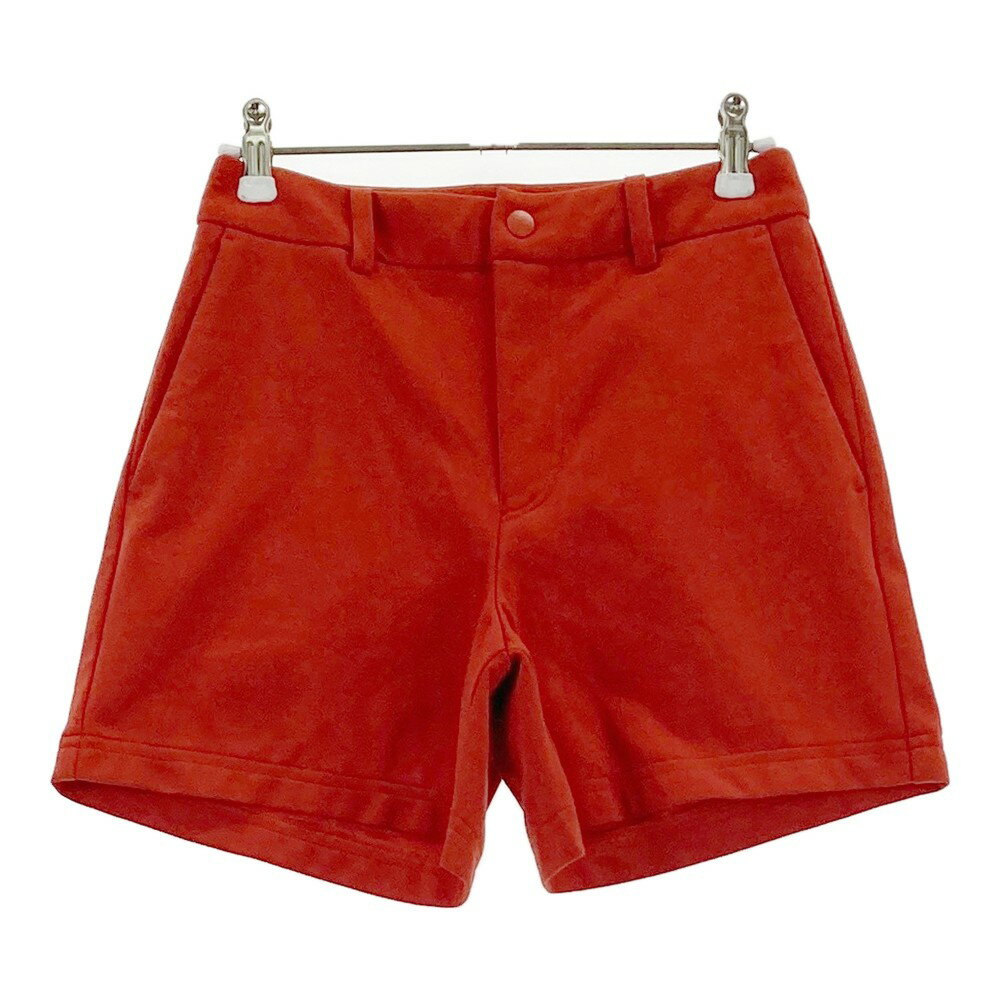 BEAMS GOLF ビームスゴルフ ショートパンツ オレンジ系 S 【中古】ゴルフウェア レディース