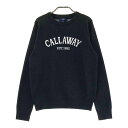 CALLAWAY キャロウェイ 2024年モデル ニットセーター ブラック系 M 【中古】ゴルフウェア レディース