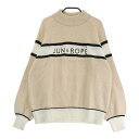 JUN&ROPE ジュン アンド ロペ ニット セーター ベージュ系 L 【中古】ゴルフウェア レディース