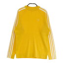 ADIDAS GOLF アディダスゴルフ FS6471 ニットセーター イエロー系 L 【中古】ゴルフウェア レディース