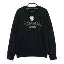 ADMIRAL アドミラル ウール混 長袖 ニットセーター ブラック系 M 【中古】ゴルフウェア レディース
