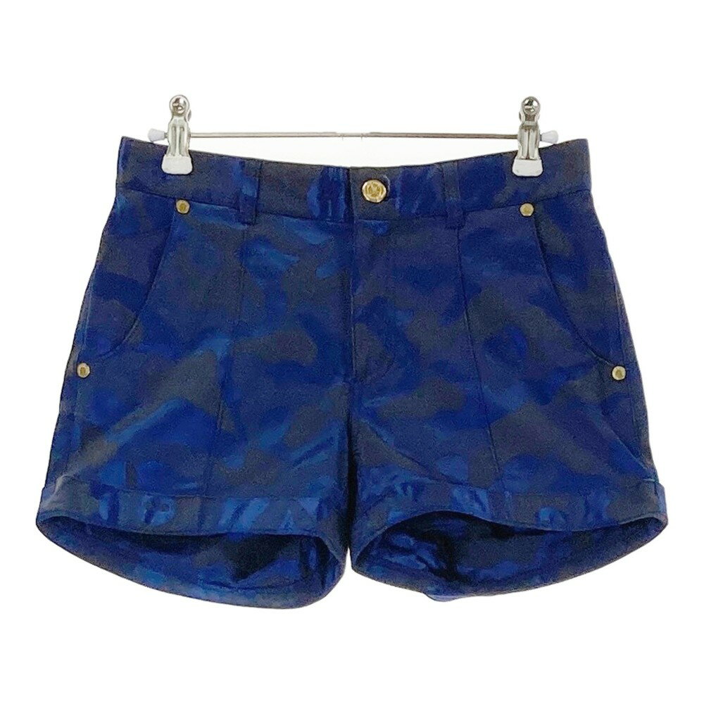 MARK&LONA マーク&ロナ スカル カモ スタッズショートパンツ ホワイト 新発売】 MARK&LONA スタッズショートパンツ カモ スカル マーク