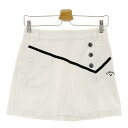 CALLAWAY キャロウェイ キュロットパンツ ホワイト系 S 【中古】ゴルフウェア レディース