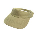 JUN&ROPE ジュン アンド ロペ サンバイザー ゴールド系 【中古】ゴルフウェア