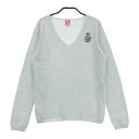 ARCHIVIO アルチビオ カシミヤ ニットセーター ブルー系 36 【中古】ゴルフウェア レディース