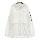 CALLAWAY キャロウェイ フード付 長袖ジップジャケット ホワイト系 L 【中古】ゴルフウェア レディース