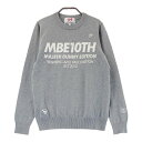 MASTER BUNNY EDITION マスターバニーエディション カシミヤ混 ニット セーター グレー系 1 【中古】ゴルフウェア レディース