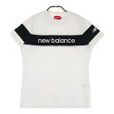 NEW BALANCE GOLF ニューバランス 2024年モデル 半袖ニットTシャツ ホワイト系 1 【中古】ゴルフウェア レディース