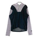MUNSING WEAR マンシングウェア インナー付 ニットセーター アーガイル グレー系 LL 【中古】ゴルフウェア レディース