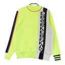 DECEMBERMAY ディセンバーメイ ハイネック ニット セーター イエロー系 S 【中古】ゴルフウェア レディース