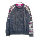 MUNSING WEAR マンシングウェア ニットセーター グレー系 M 【中古】ゴルフウェア レディース