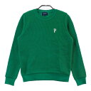 PEARLY GATES パーリーゲイツ 長袖ニットセーター グリーン系 0 【中古】ゴルフウェア レディース