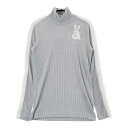 ARCHIVIO アルチビオ A419104 2024年 ハイネック ニット セーター グレー系 36 【中古】ゴルフウェア レディース