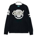CUARTO UNITED クアルトユナイテッド ニットセーター ウール混 ブラック系 S 【中古】ゴルフウェア レディース