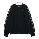 JUN&ROPE ジュン アンド ロペ 長袖ニットセーター ブラック系 M 【中古】ゴルフウェア レディース