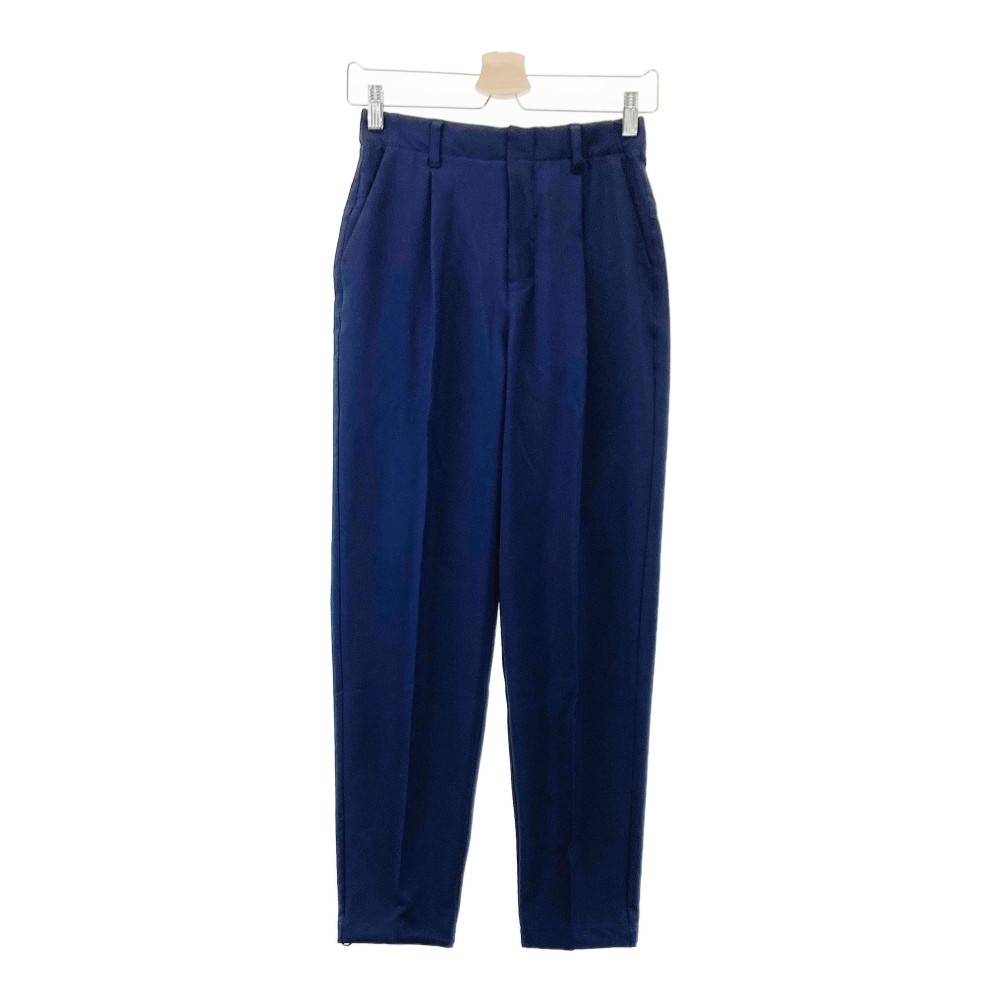 ADABAT アダバット ストレッチパンツ ネイビー系 36 【中古】ゴルフウェア レディース