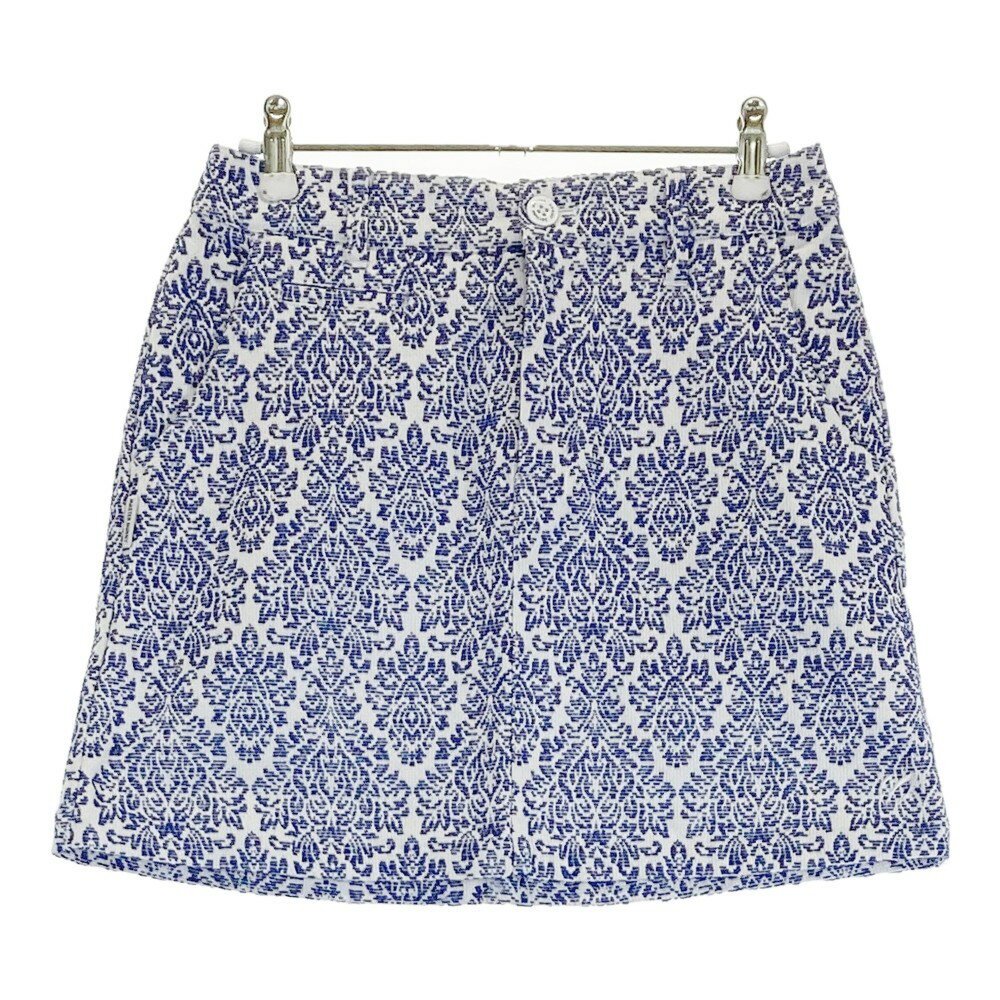 MASTER BUNNY EDITION マスターバニーエディション スカート 総柄 ブルー系 0 【中古】ゴルフウェア レディース
