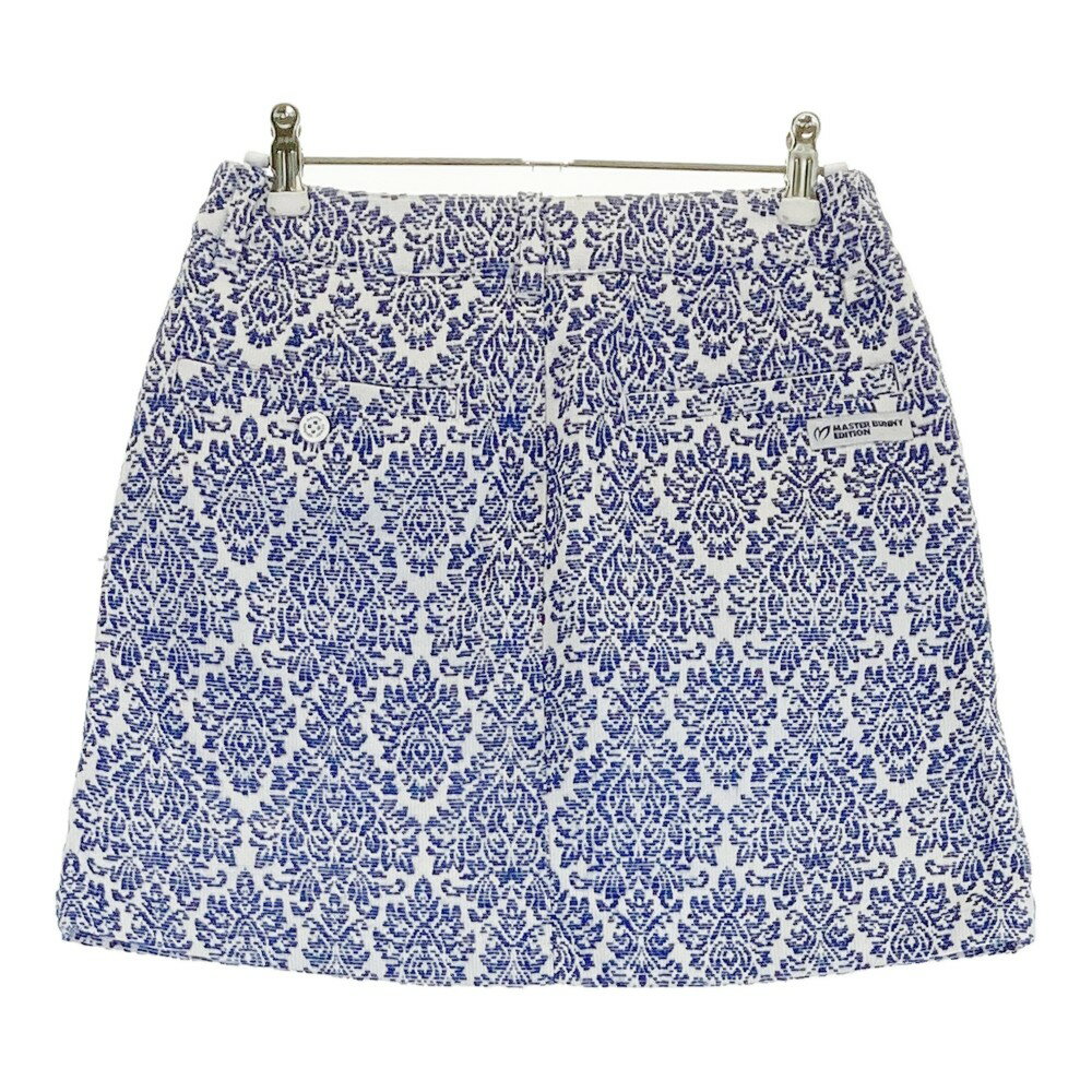 MASTER BUNNY EDITION マスターバニーエディション スカート 総柄 ブルー系 0 【中古】ゴルフウェア レディース