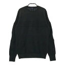 CALLAWAY キャロウェイ クルーネック 長袖ニットセーター ブラック系 L 【中古】ゴルフウェア レディース
