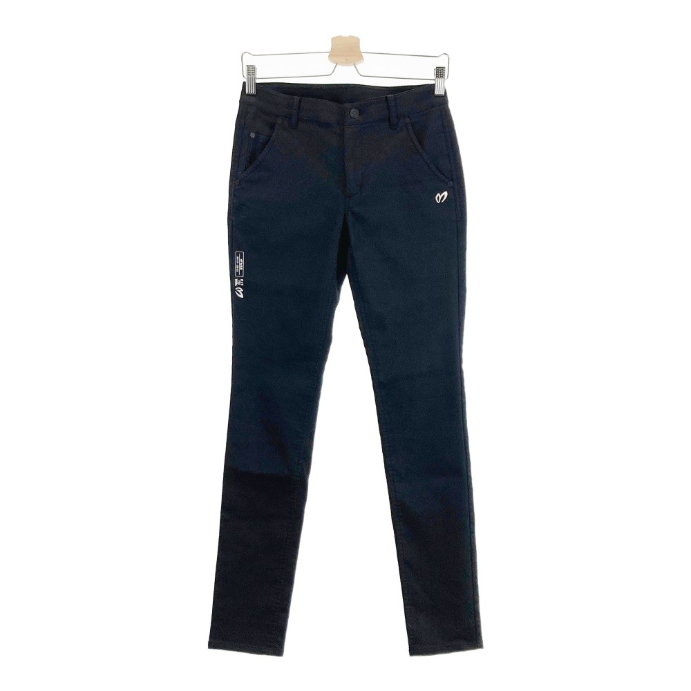 MASTER BUNNY EDITION マスターバニーエディション 2023年モデル ロングパンツ ブラック系 0 【中古】ゴルフウェア レディース