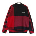JUN&ROPE ジュン アンド ロペ ERM-61200 ニット セーター レッド系 L 【中古】ゴルフウェア レディース