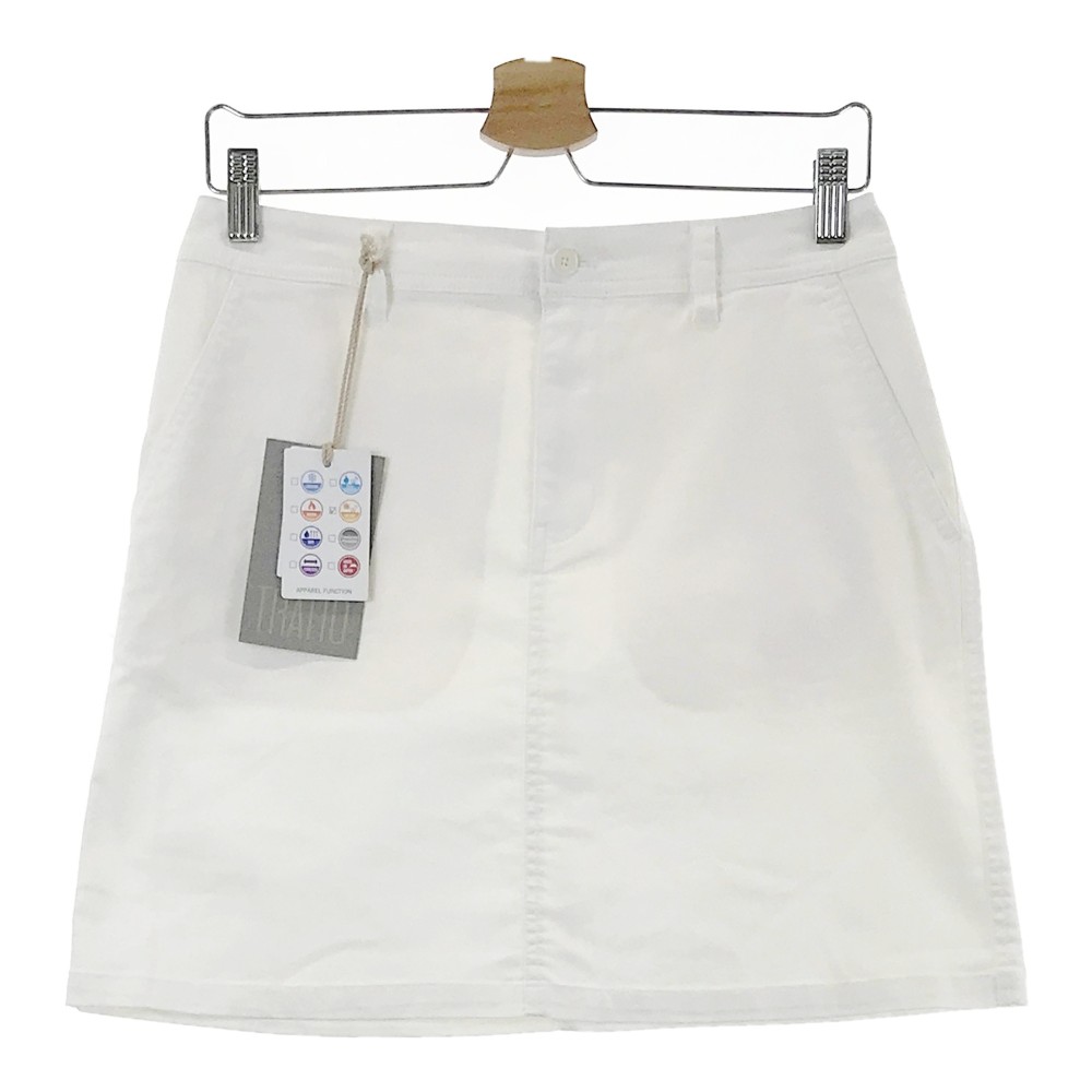 TRATTO トラット 32-7191240 スカート ホワイト系 38 【中古】ゴルフウェア レディース