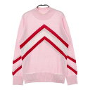 VIVA HEART ビバハート モックネック ニットセーター ピンク系 40 【中古】ゴルフウェア レディース