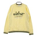 ADABAT アダバット コットン ニットセーター イエロー系 38 【中古】ゴルフウェア レディース