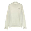 CALLAWAY キャロウェイ 長袖ニットセーター ホワイト系 L 【中古】ゴルフウェア レディース