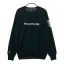 PEARLY GATES パーリーゲイツ 055-9270906 ニットセーター ブラック系 0 【中古】ゴルフウェア レディース