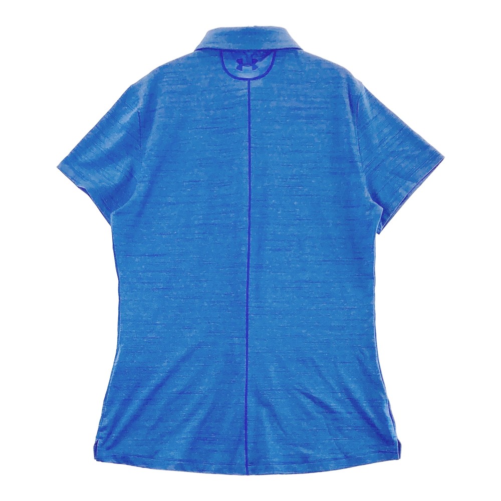 UNDER ARMOUR アンダーアーマー 1302845 半袖ポロシャツ ブルー系 XL 【中古】ゴルフウェア レディース