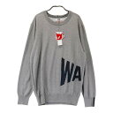 WAAC ワック 072234720 ニット セーター グレー系 1 【中古】ゴルフウェア レディース