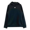 ADIDAS GOLF アディダスゴルフ 2023年モデル HY0907 スウェットパーカー ブラック系 M 【中古】ゴルフウェア レディース
