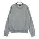 PEARLY GATES パーリーゲイツ 055-2170110 長袖 ニットセーター グレー系 1 【中古】ゴルフウェア レディース