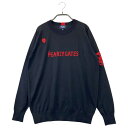 PEARLY GATES パーリーゲイツ ニットセーター ブラック系 0 【中古】ゴルフウェア レディース