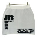 JACK BUNNY ジャックバニー インナー付スカート ホワイト系 0 【中古】ゴルフウェア レディース(4)