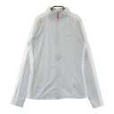 J.LINDEBERG ジェイリンドバーグ 裏微起毛 ジップジャケット グレー系 S 【中古】ゴルフウェア レディース