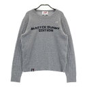 MASTER BUNNY EDITION マスターバニーエディション ウール混 ニットセーター グレー系 1 【中古】ゴルフウェア レディース